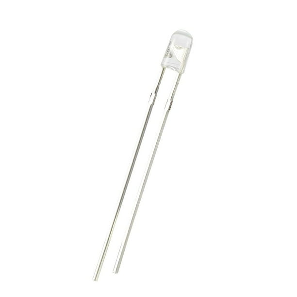 3mm UV Ultra Violet 200pcs Led Light Emitting Diode Purple Clear Round Head 390n